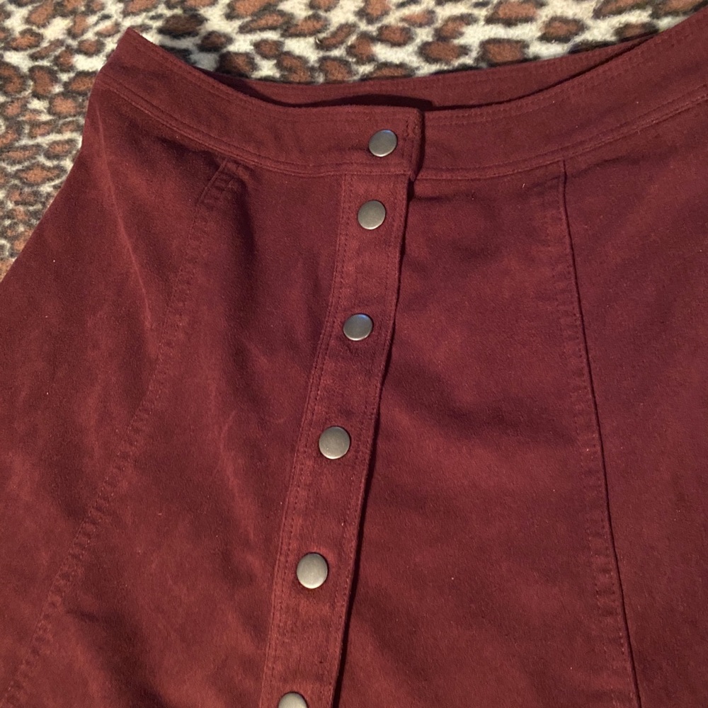 A&F microsuede skirt - Picture 2 of 7